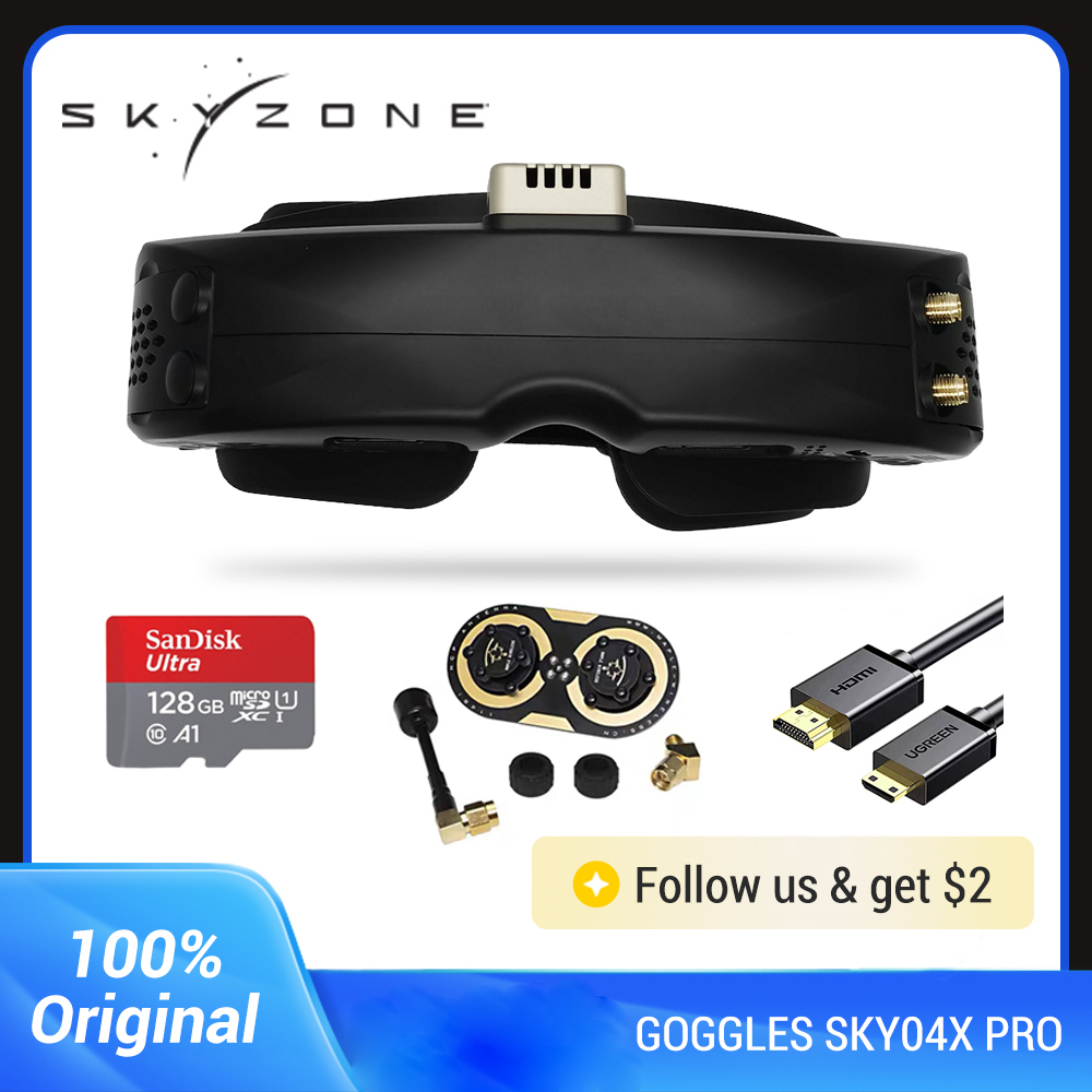 Skyzone SKY04X PRO 5.8GHz FPV  - Skyzone Sky04X Pro Oled Fpv Goggles review and price